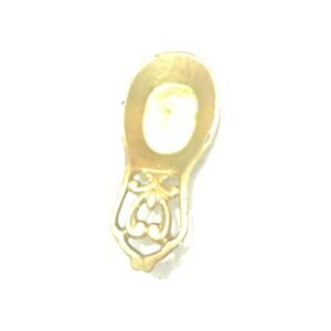 VTG Cast Iron White Spoon Rest for Cooking and Home Decor 8” X 4” X 1.5”